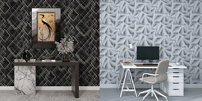 Ритм и форма: как геометрические принты преображают интерьер  